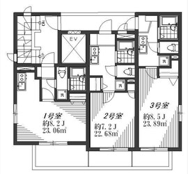 クオリア東上野の物件間取画像